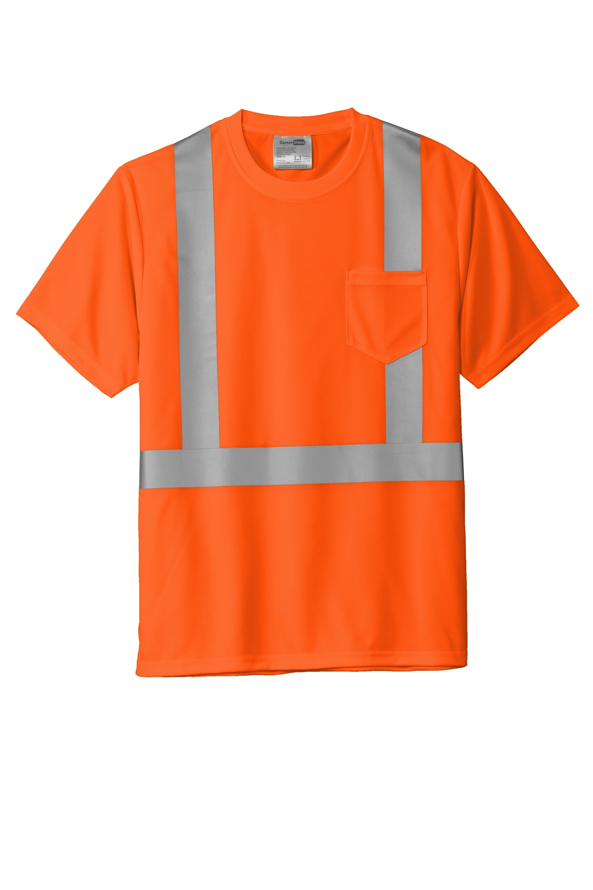 CornerStone CornerStone  ®  ANSI 107 Class 2 Mesh Tee. CS200