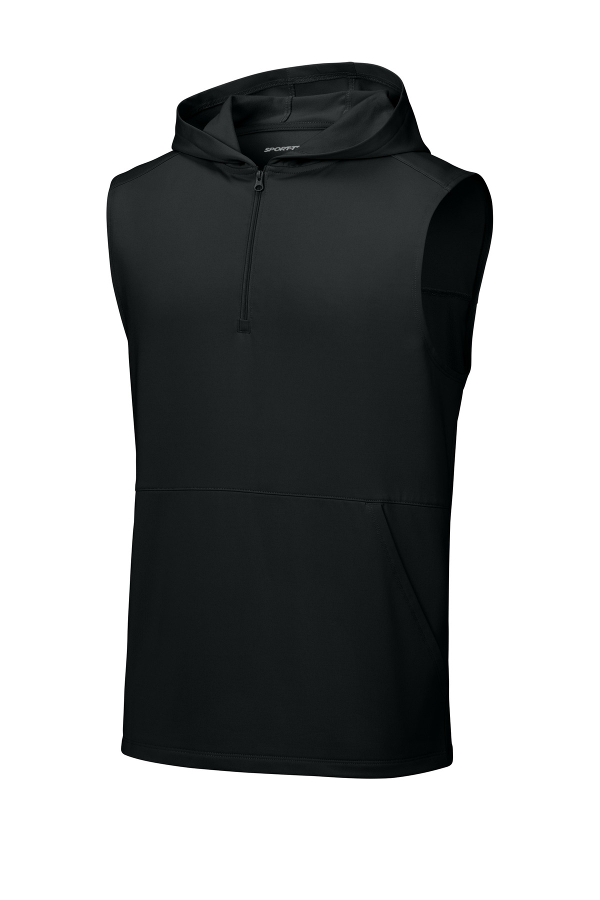 Sport-Tek Sport-Tek ®  Sport-Wick ®  Stretch Sleeveless Hooded 1/4-Zip ST858