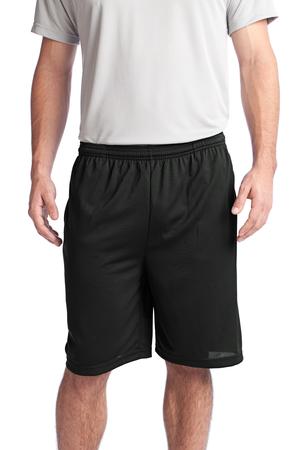 Sport-Tek Sport-Tek ®  PosiCharge ®  Tough Mesh Pocket Short. ST312