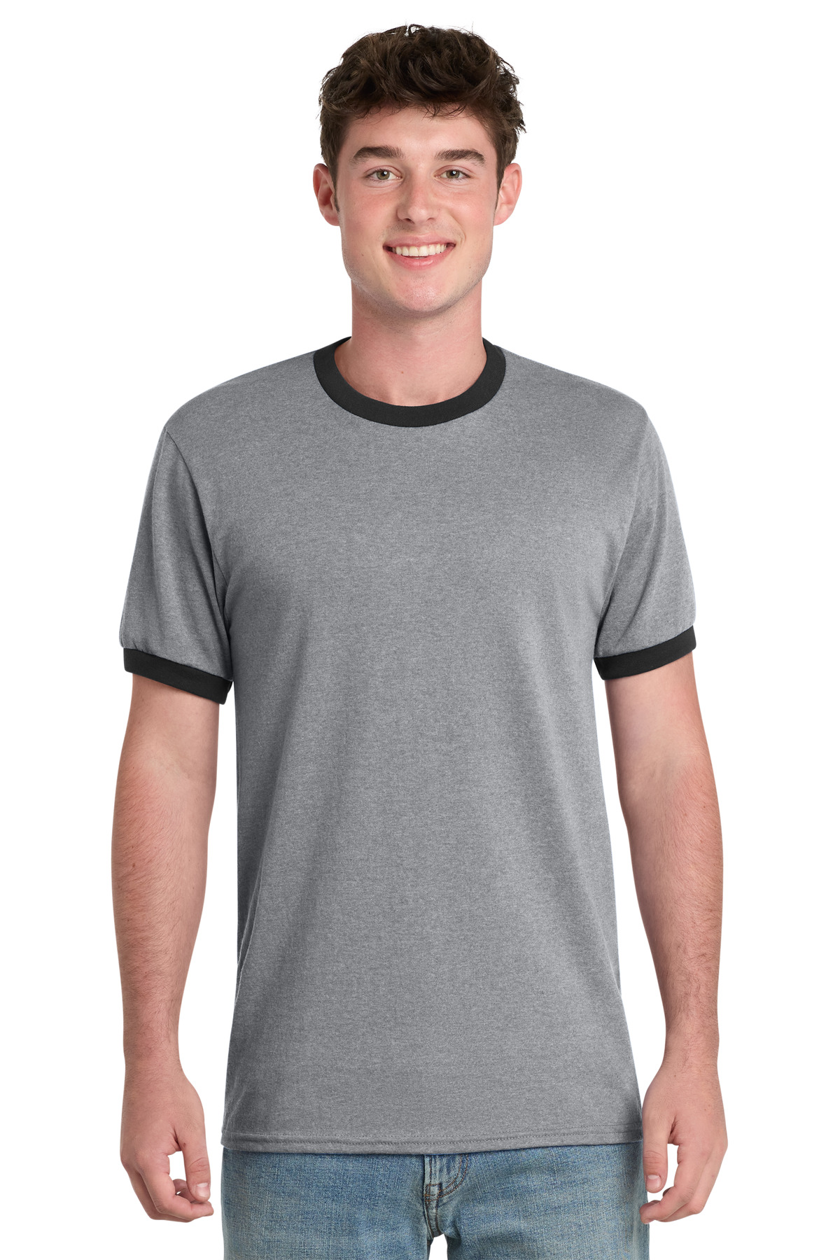 Port & Co ®  Core Cotton Ringer Tee.  PC54R