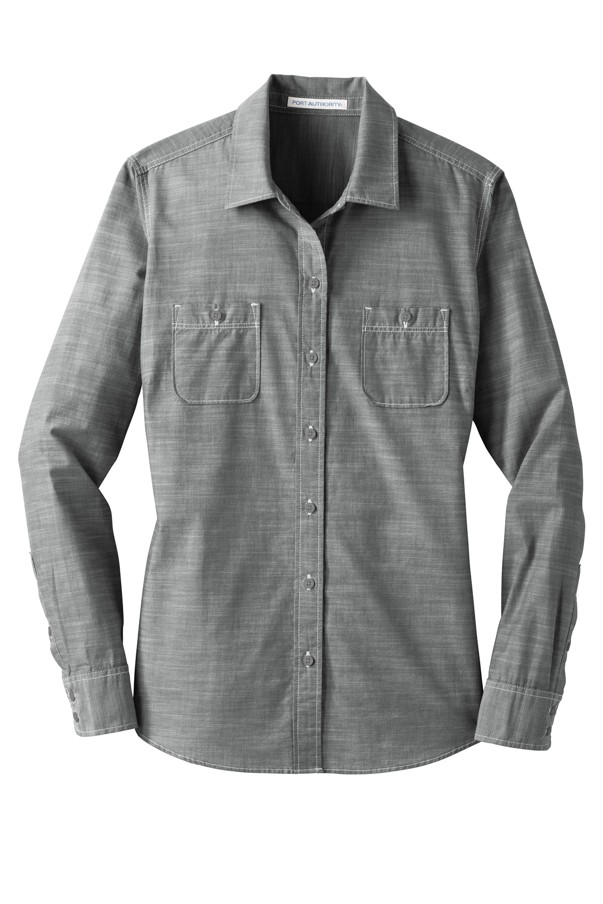 Port Authority Port Authority ®  Women's Slub Chambray Shirt. LW380