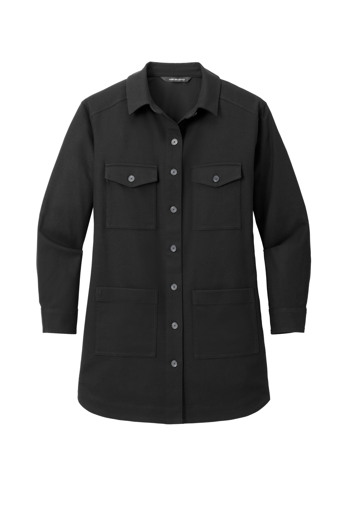 Mercer+Mettle Mercer+Mettle ®  Women's Long Sleeve Twill Overshirt MM2021