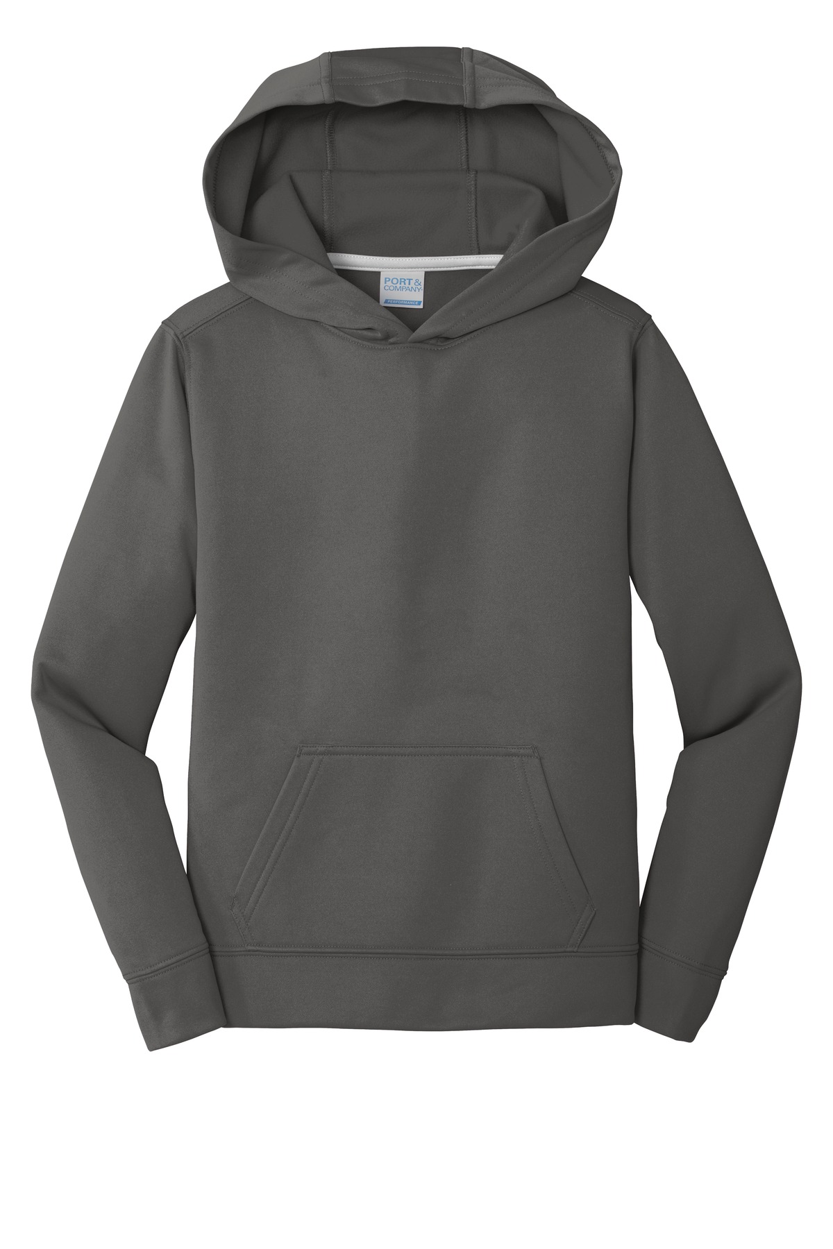 Port & Co Port & Co ®  Youth Performance Fleece Pullover Hooded Sweatshirt. PC590YH