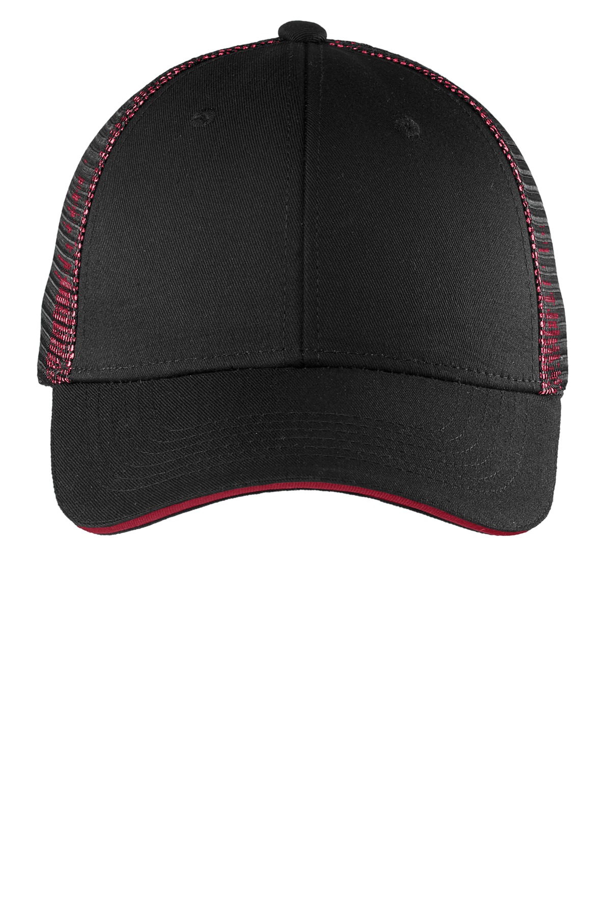 Port Authority Port Authority ®  Double Mesh Snapback Sandwich Bill Cap. C818