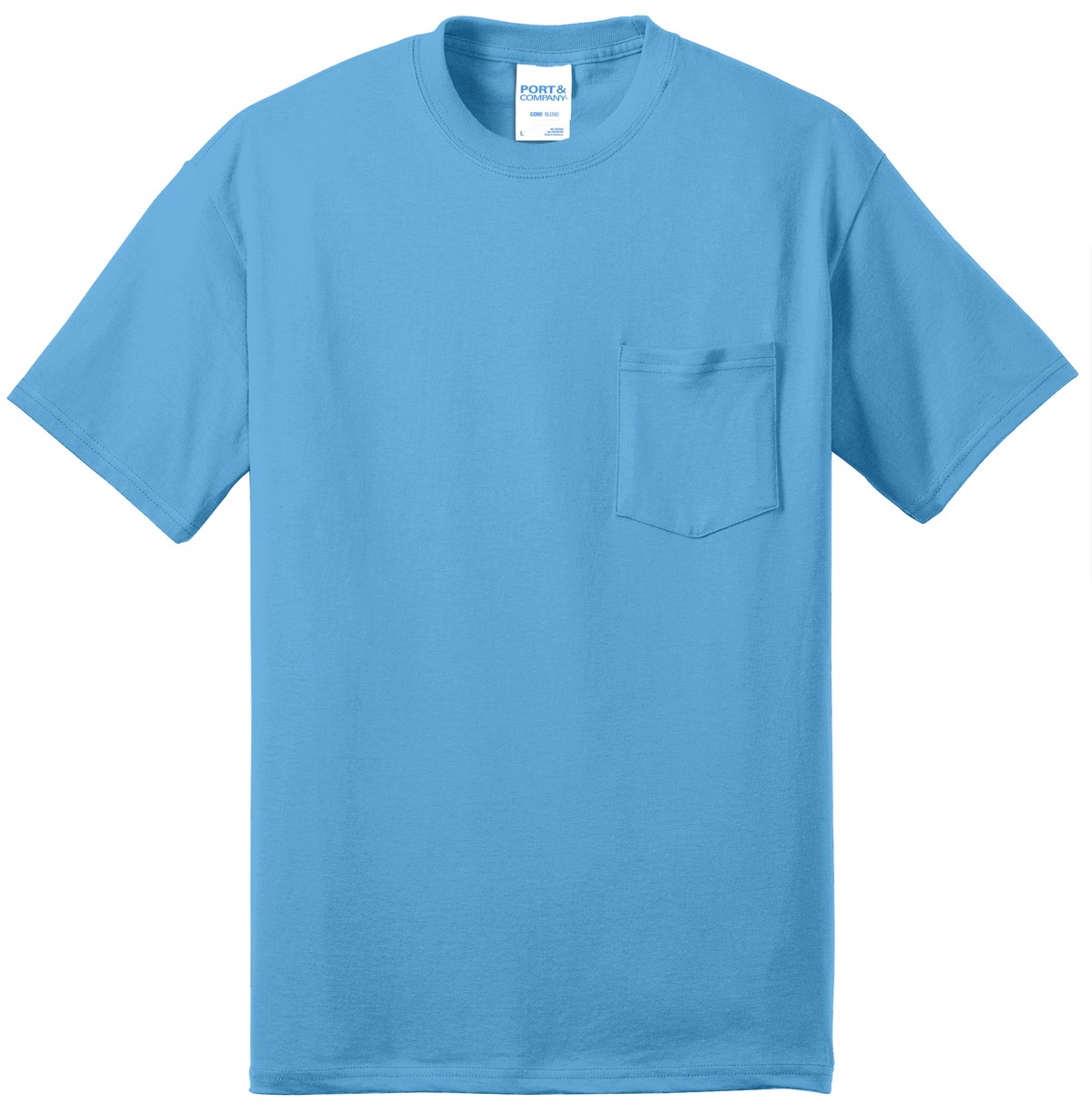 Port & Co Port & Co ®  Tall Core Blend Pocket Tee. PC55PT