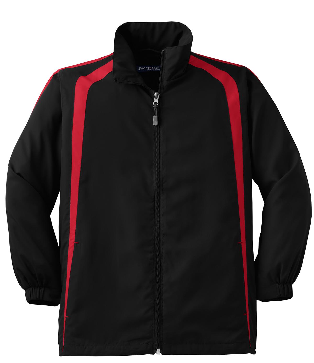 Sport-Tek Sport-Tek ®  Youth Colorblock Raglan Jacket. YST60