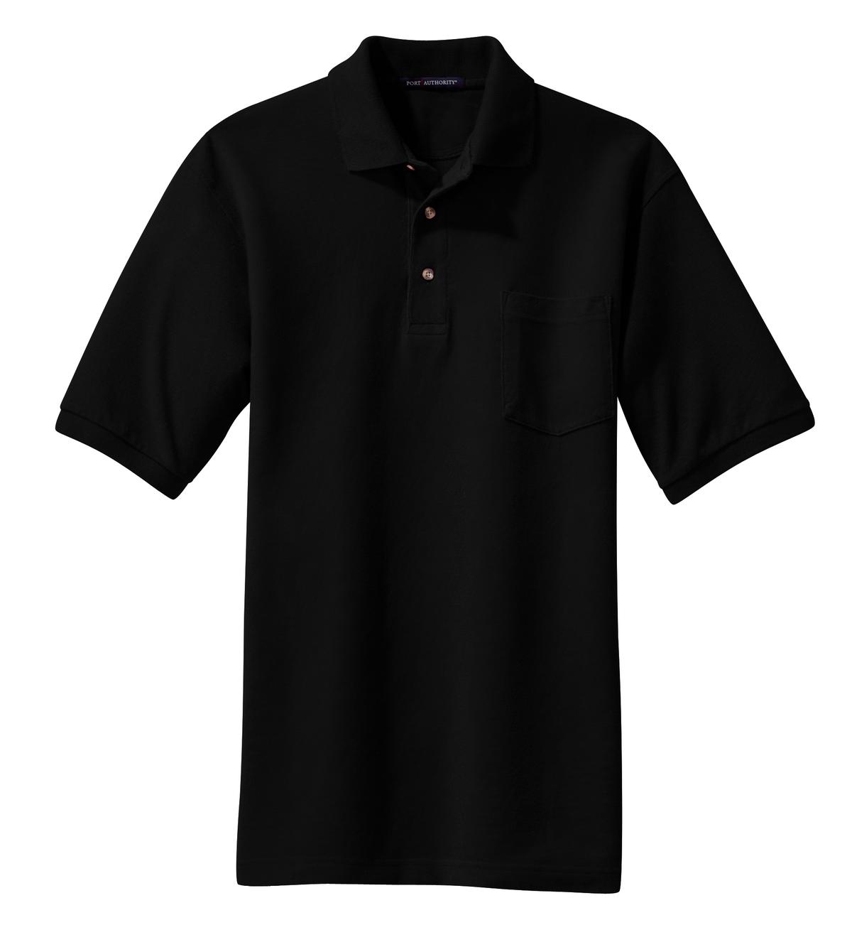 Port Authority Port Authority ®  Heavyweight Cotton Pique Polo with Pocket.  K420P