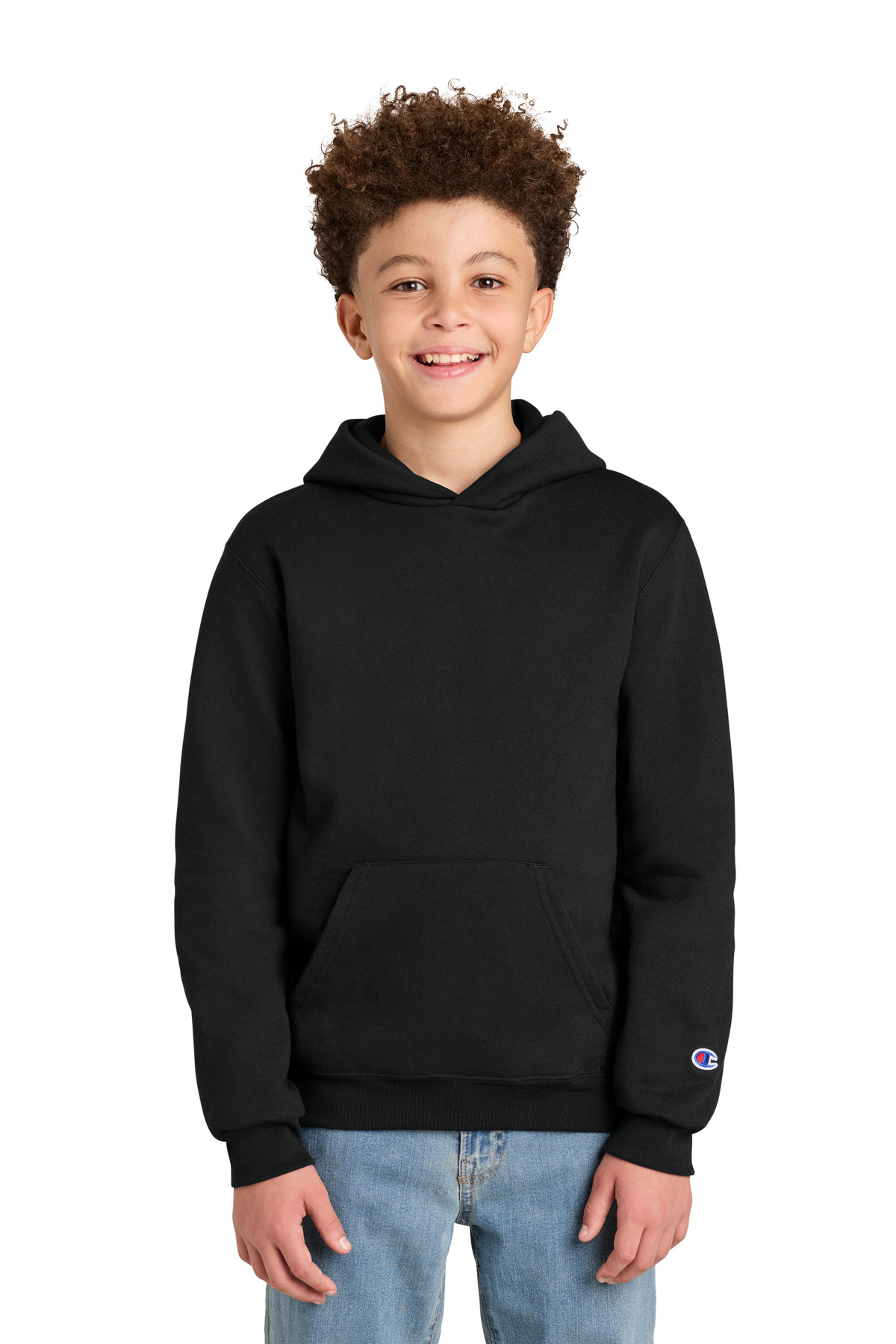 Champion ®  Youth Powerblend ®  Hooded Sweatshirt S790