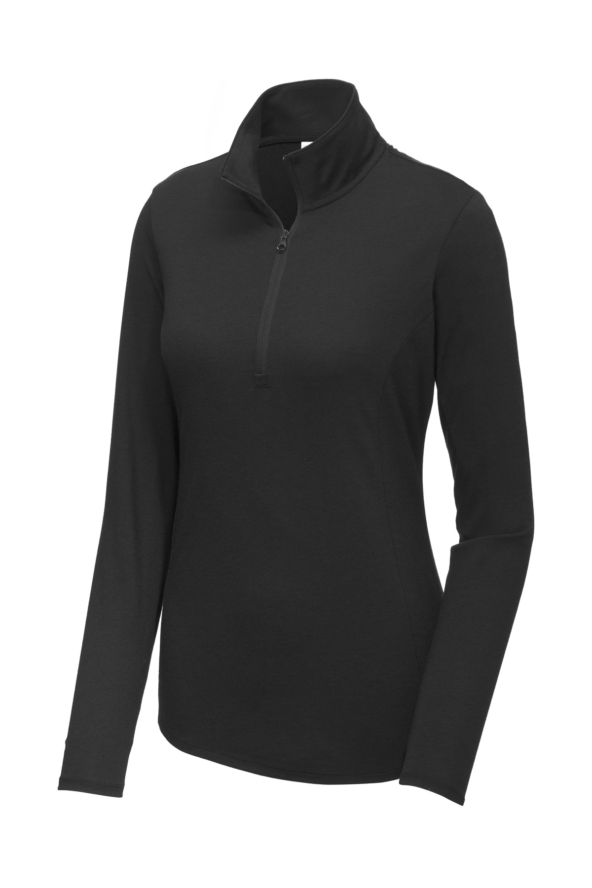 Sport-Tek Sport-Tek  ®  Women's PosiCharge  ®  Tri-Blend Wicking 1/4-Zip Pullover. LST407