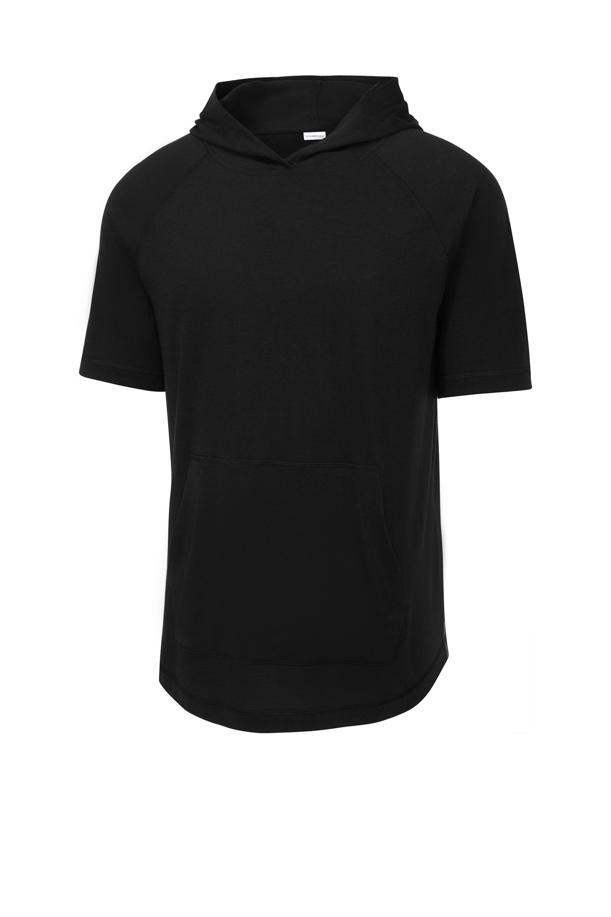 Sport-Tek Sport-Tek  ®  PosiCharge  ®  Tri-Blend Wicking Short Sleeve Hoodie. ST404