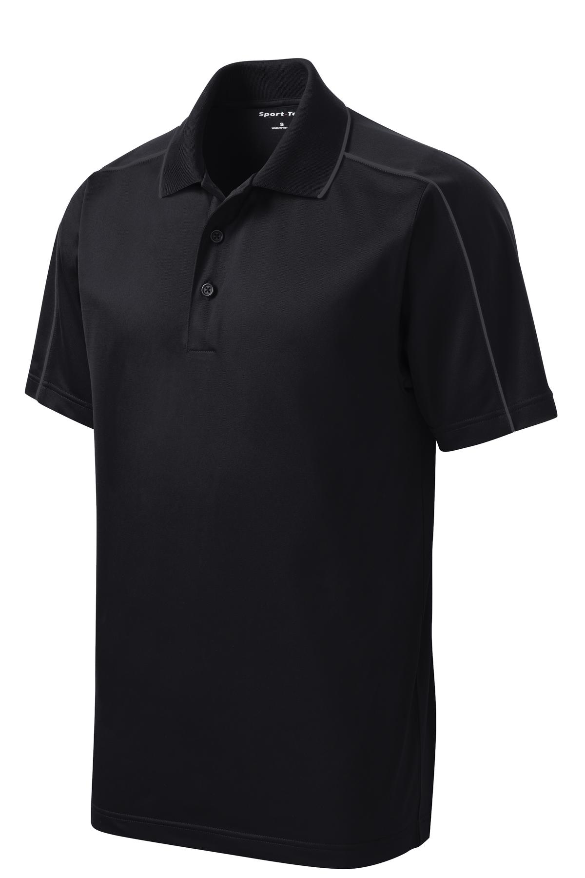 Sport-Tek Sport-Tek ®  Micropique Sport-Wick ®  Piped Polo. ST653