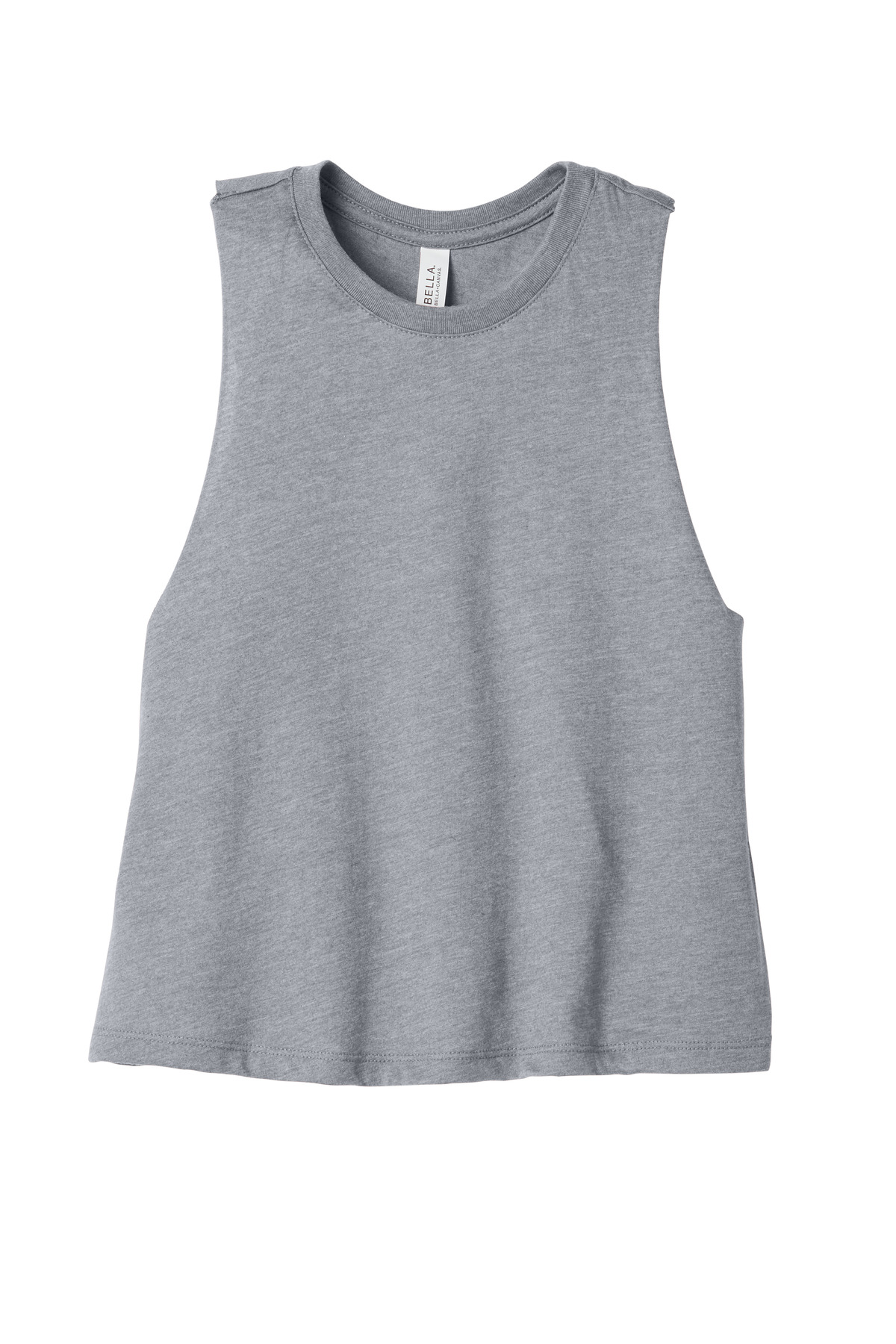 Bella + Canvas BELLA+CANVAS  ®  Women's Racerback Cropped Tank. BC6682