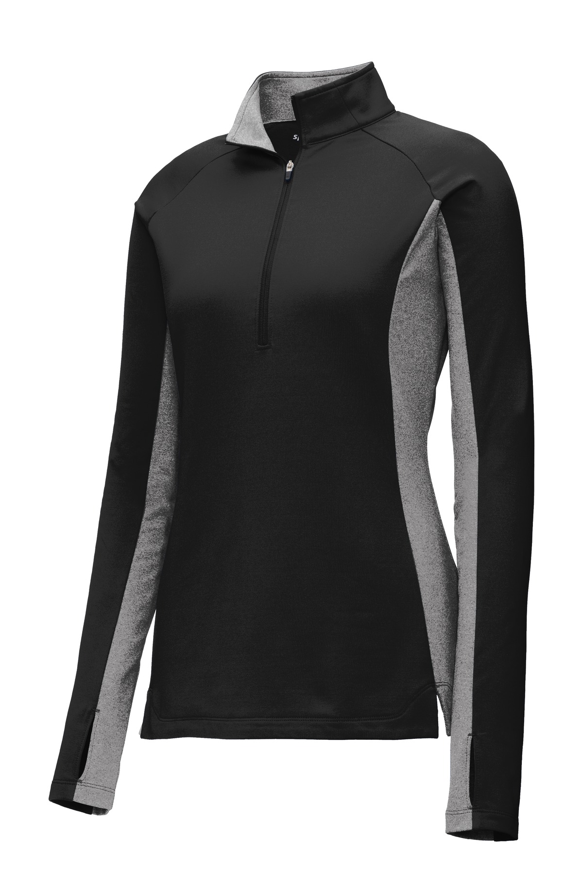 Sport-Tek Sport-Tek ®  Women's Sport-Wick ®  Stretch Contrast 1/4-Zip Pullover. LST854