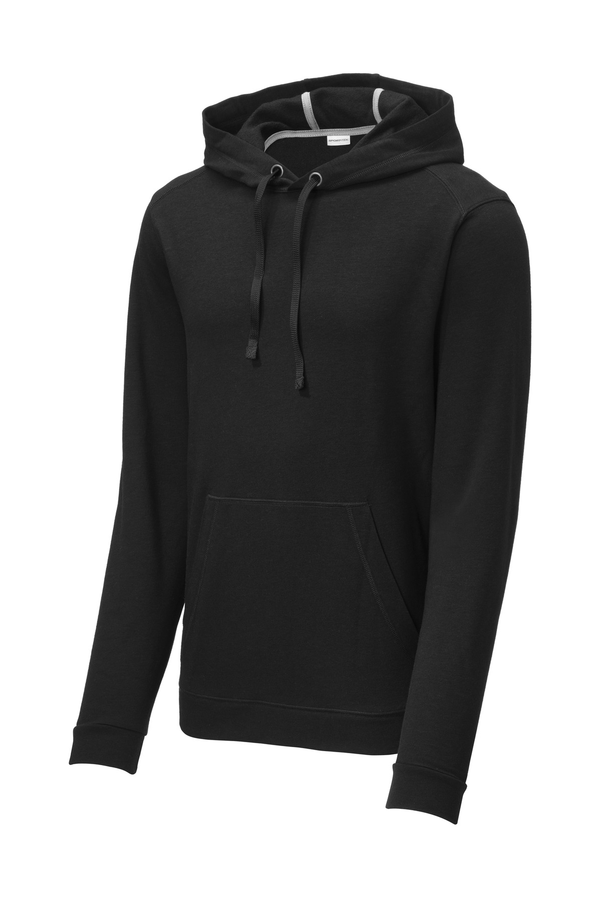 Sport-Tek Sport-Tek  ®  PosiCharge  ®  Tri-Blend Wicking Fleece Hooded Pullover. ST296