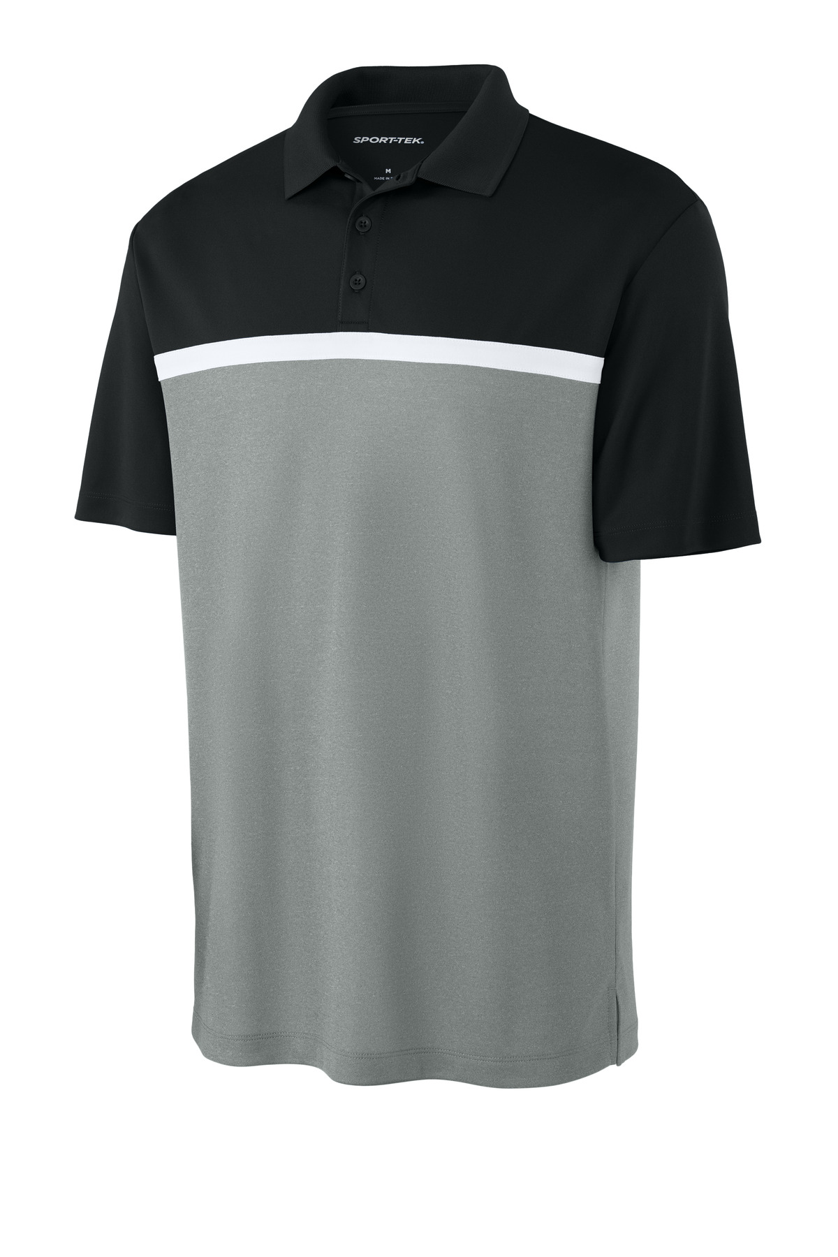 Sport-Tek Sport-Tek ®  UV Micropique Colorblock Polo ST741