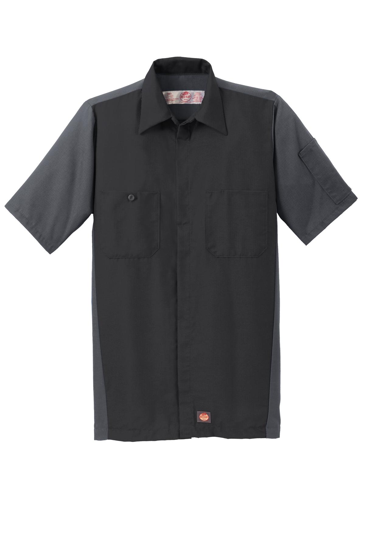 Red Kap Red Kap ®  Short Sleeve Ripstop Crew Shirt. SY20