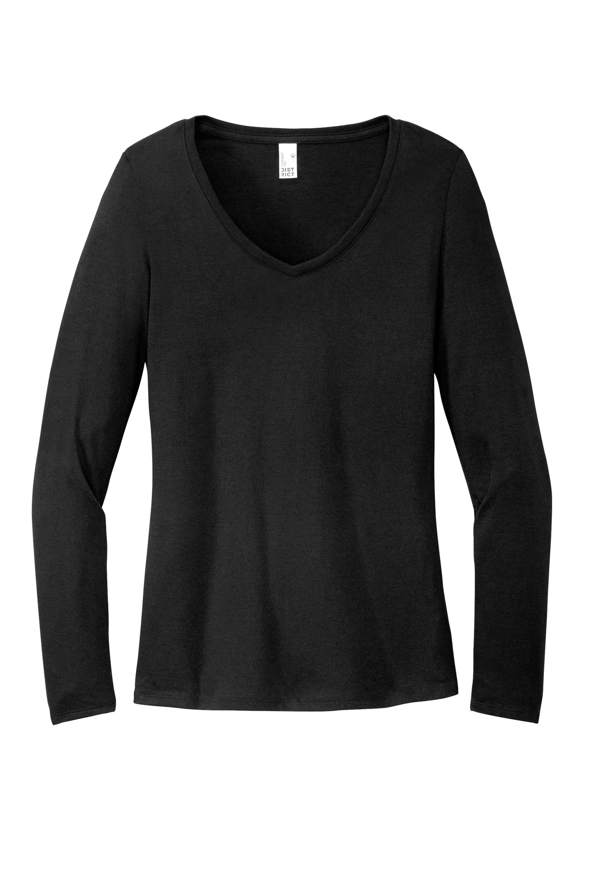 District District ®  Women's Perfect Tri ®  Long Sleeve V-Neck Tee DT135