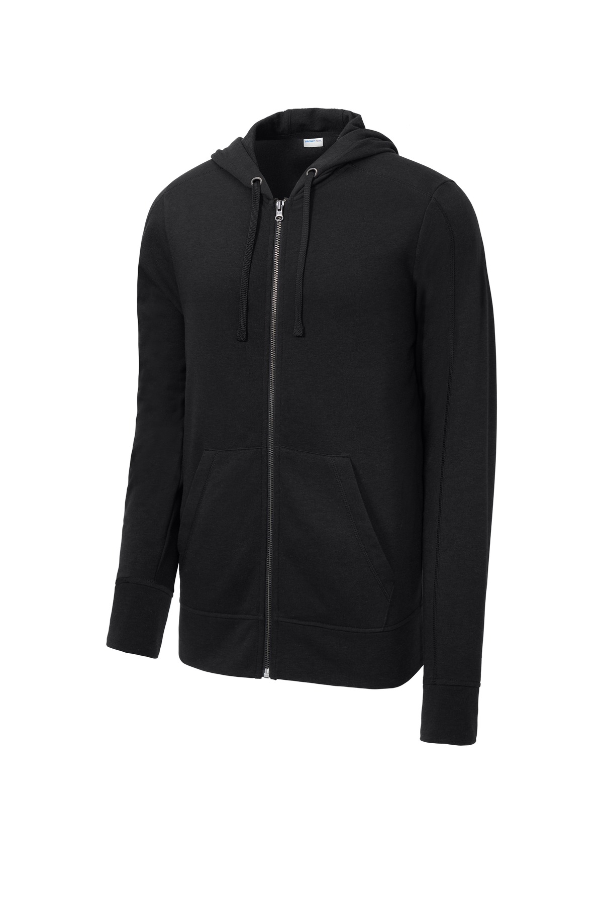 Sport-Tek Sport-Tek  ®  PosiCharge  ®  Tri-Blend Wicking Fleece Full-Zip Hooded Jacket ST293