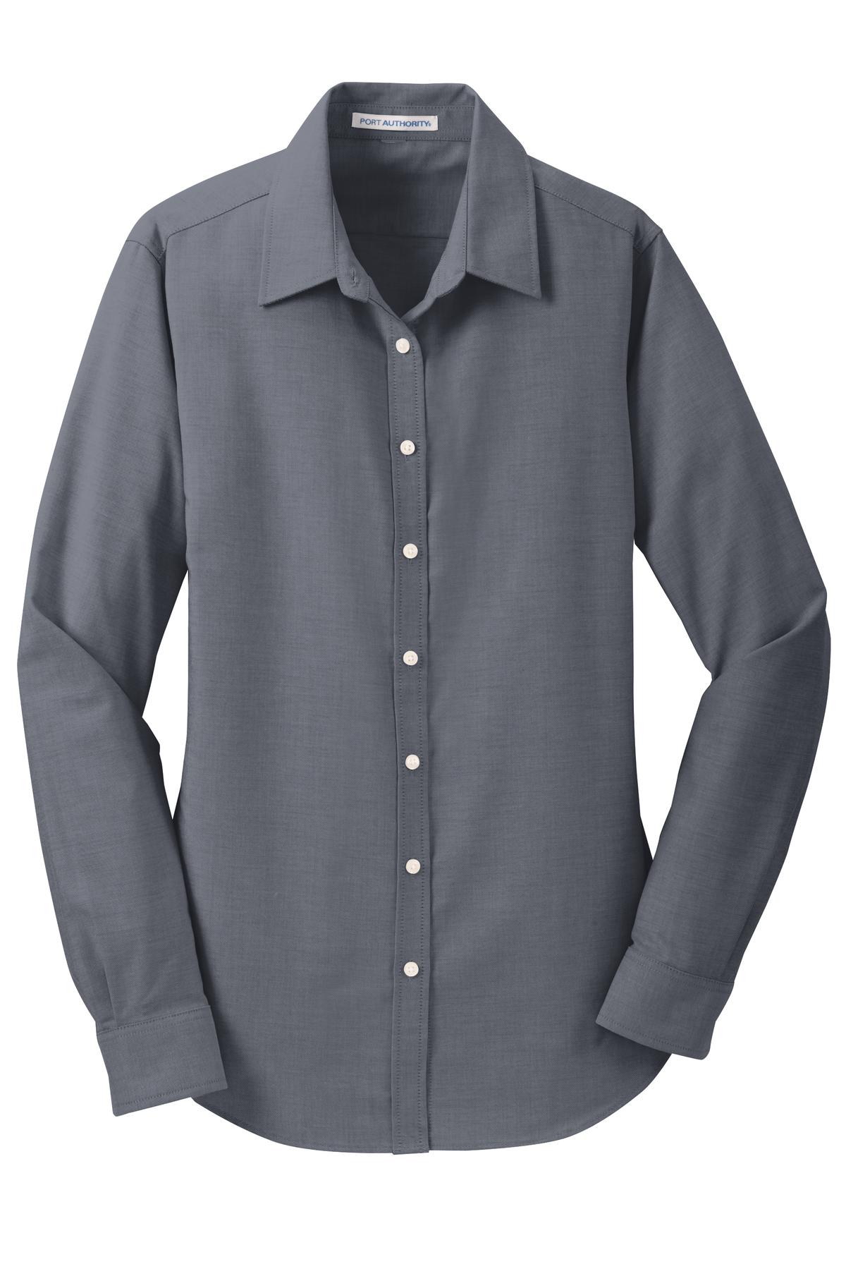 Port Authority Port Authority ®  Women's SuperPro ™  Oxford Shirt. L658