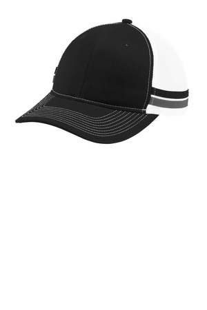 Port Authority Port Authority  ®  Two-Stripe Snapback Trucker Cap. C113