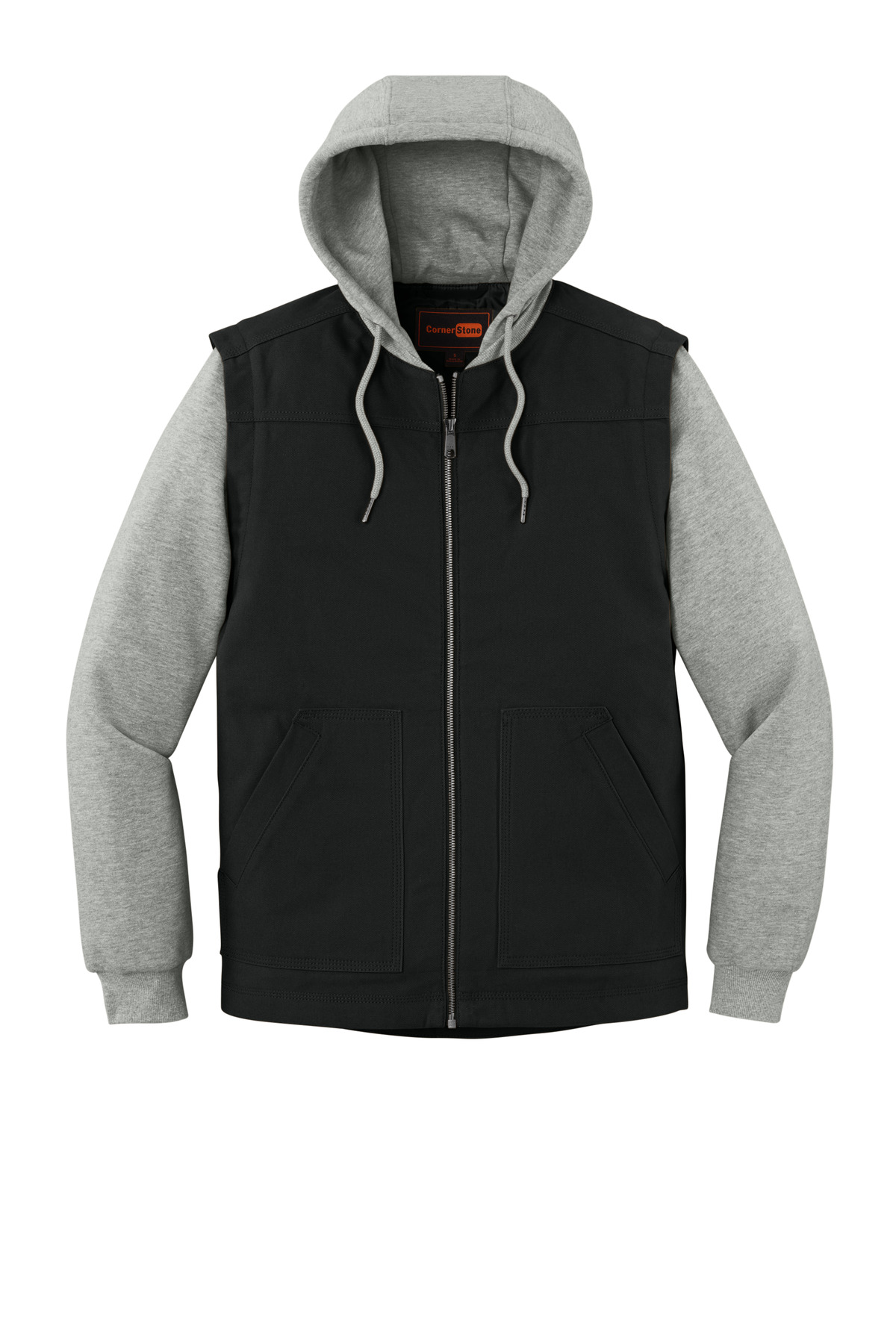 CornerStone CornerStone ®  Duck Fleece Full-Zip Hooded Jacket CSJ42