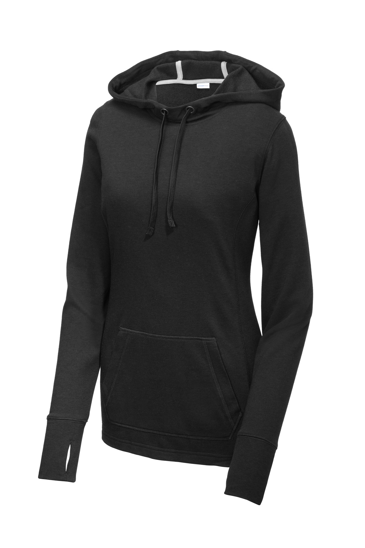 Sport-Tek Sport-Tek  ®  Women's PosiCharge  ®  Tri-Blend Wicking Fleece Hooded Pullover. LST296