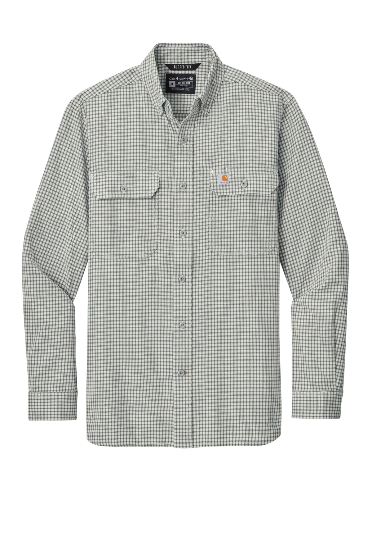 Carhartt Carhartt ®  Rugged Flex ®  Plaid Long Sleeve Shirt CT107109