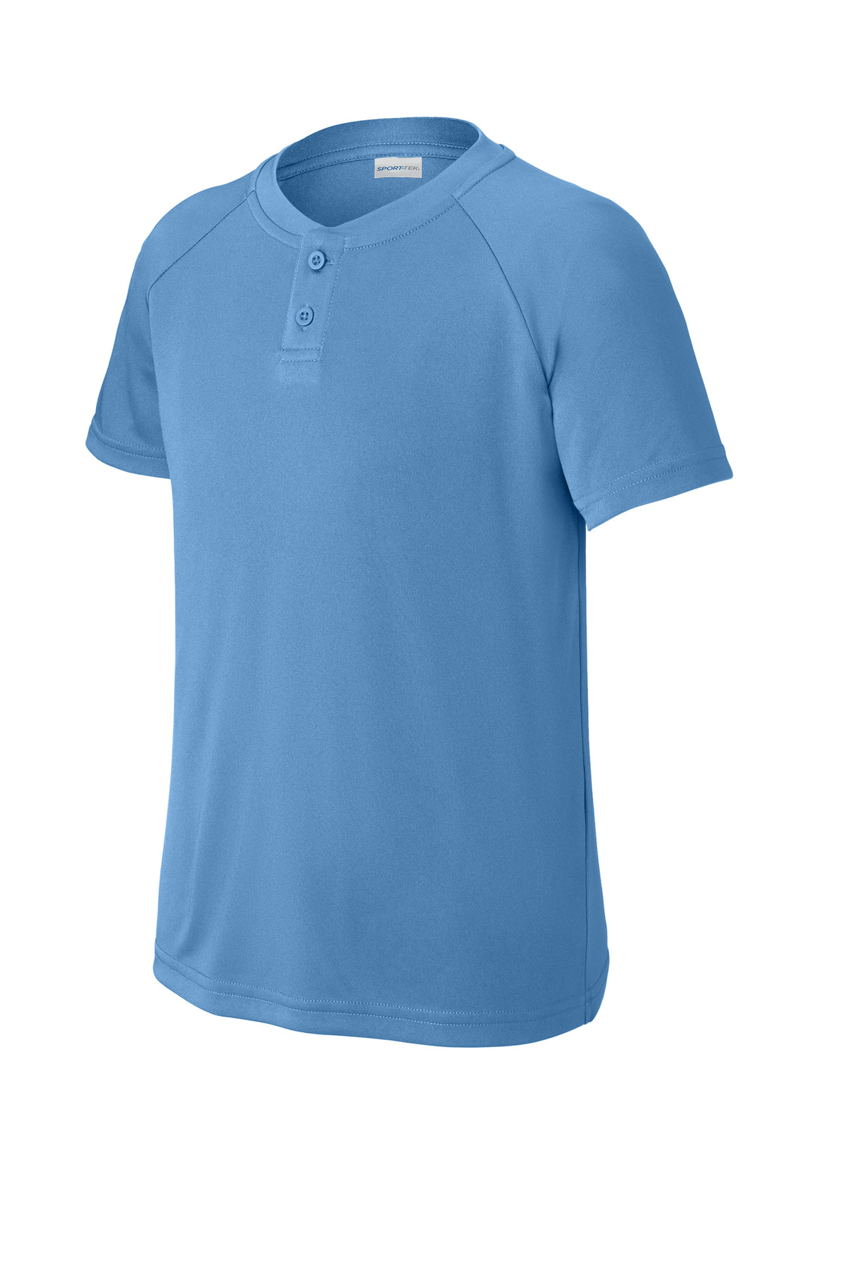 Sport-Tek Sport-Tek ®  Youth PosiCharge ®  Competitor ™  2-Button Henley YST359