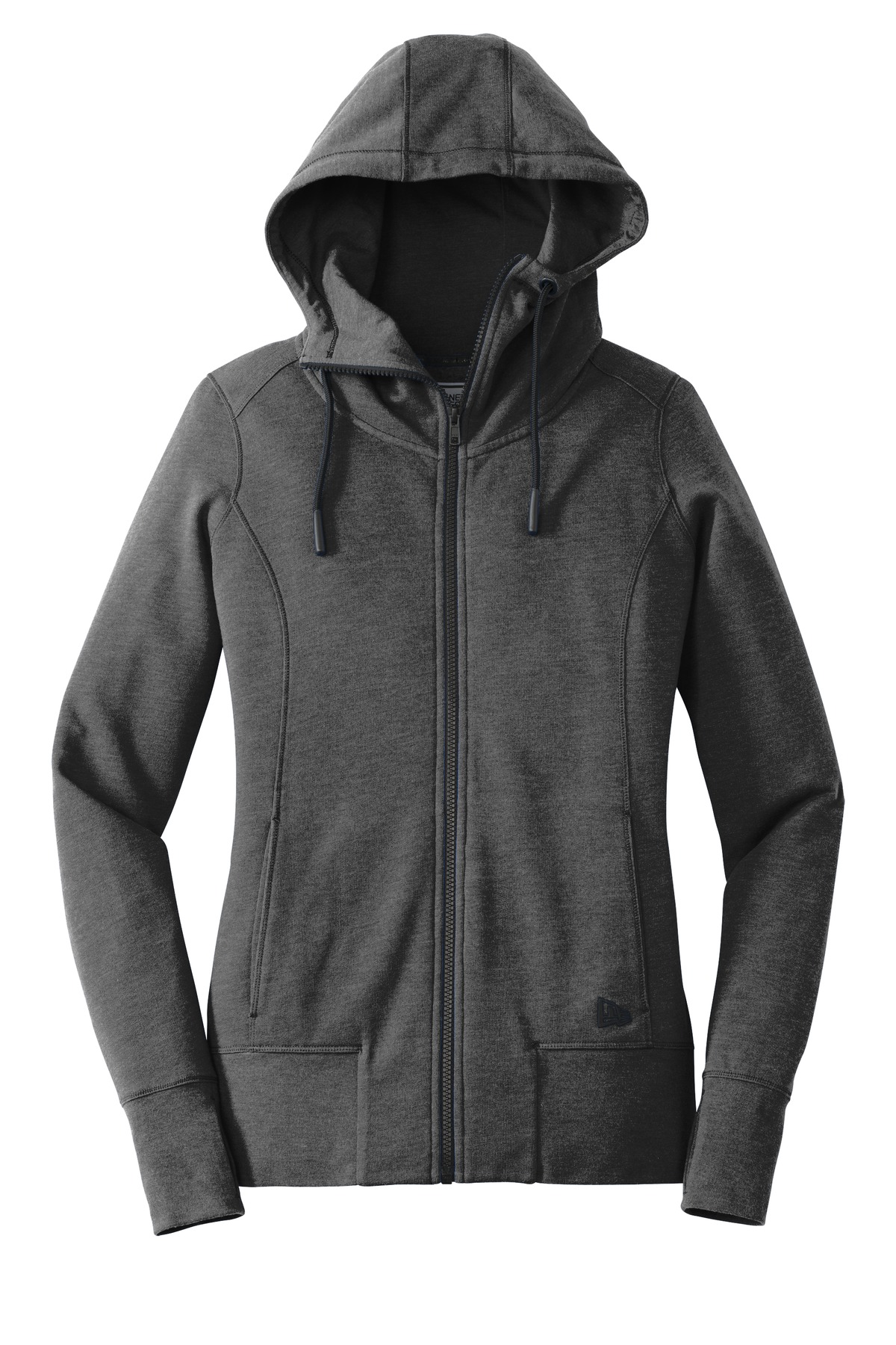 New Era New Era  ®  Women's Tri-Blend Fleece Full-Zip Hoodie. LNEA511