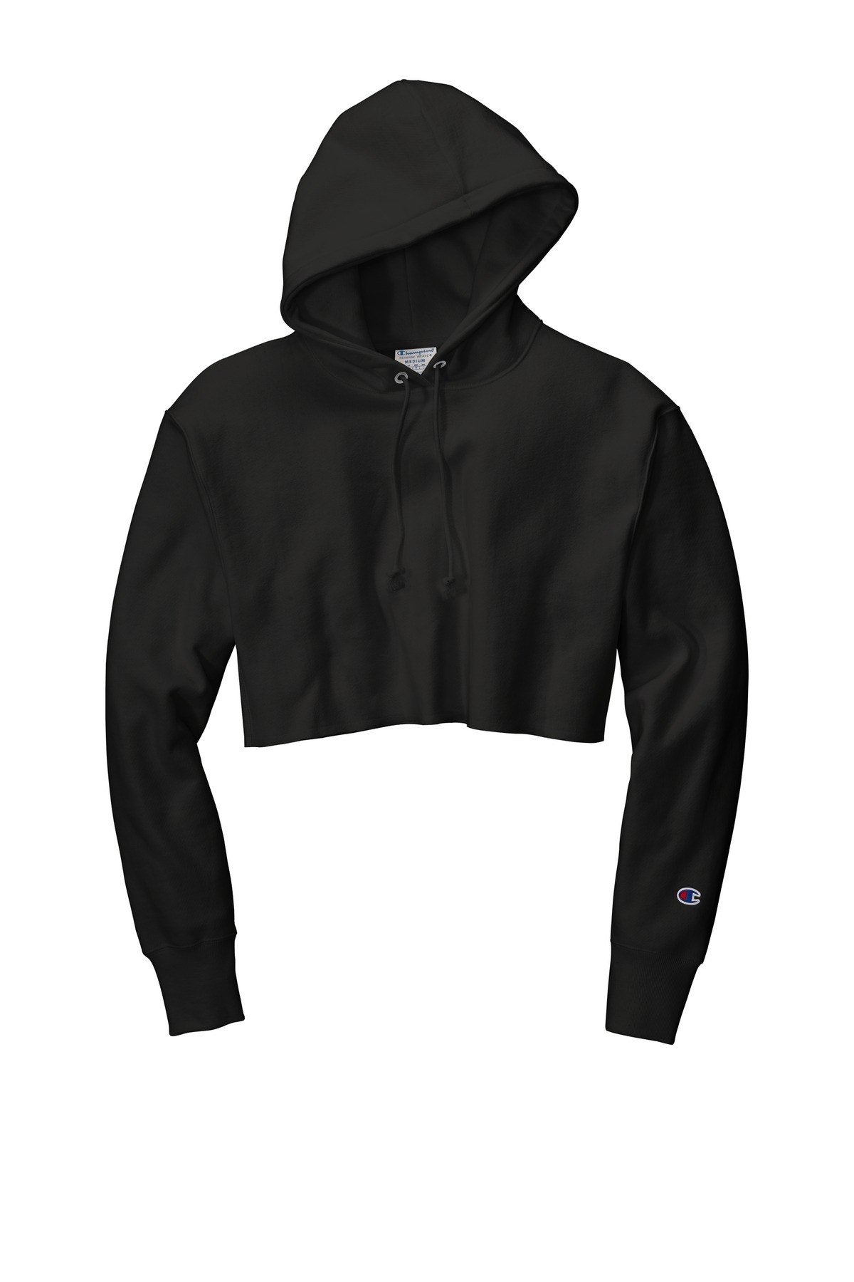Champion Champion  ®   Women's Reverse Weave  ®   Cropped Cut-Off Hooded Sweatshirt RW01W