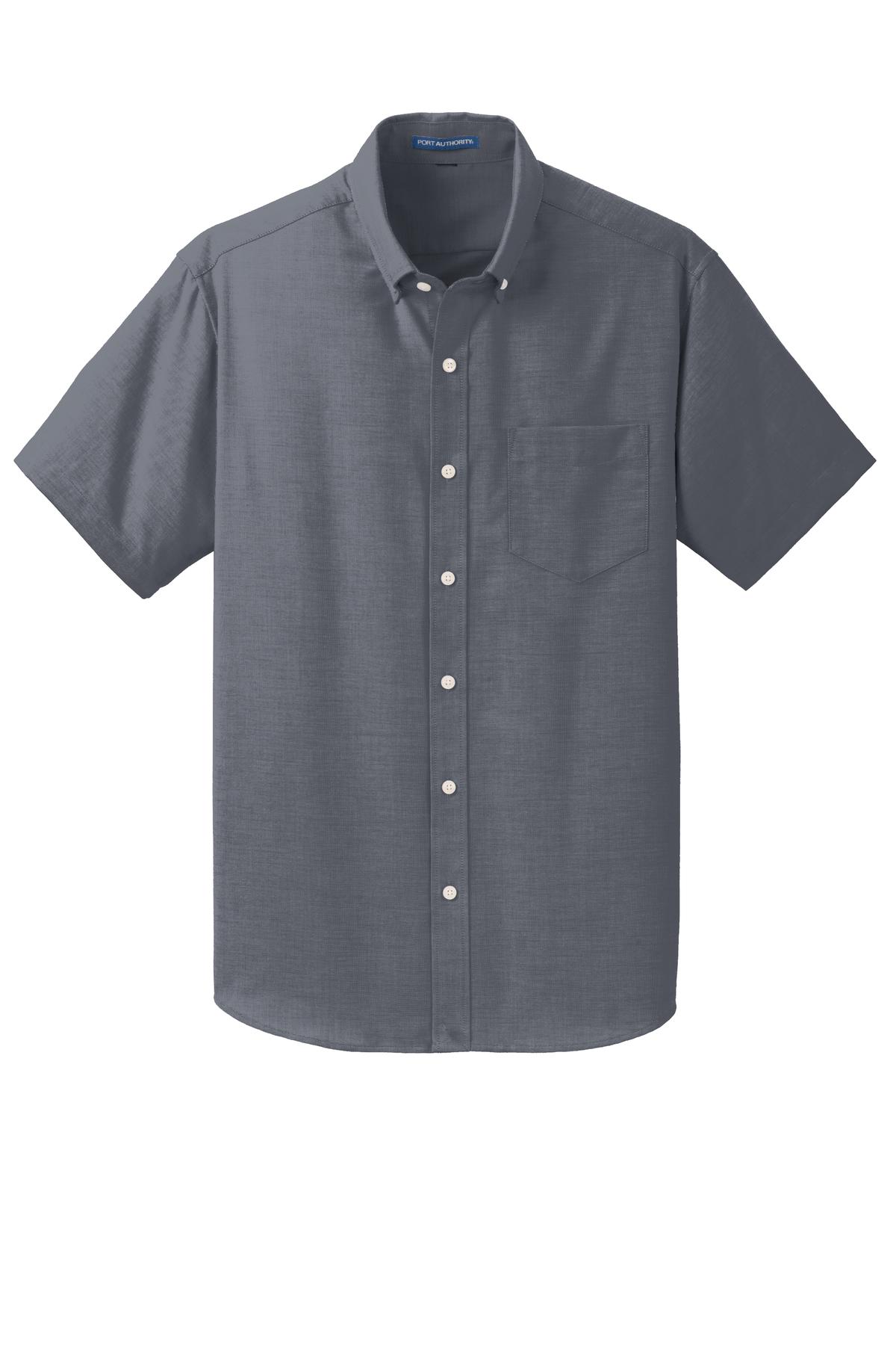 Port Authority Port Authority ®  Short Sleeve SuperPro ™  Oxford Shirt. S659