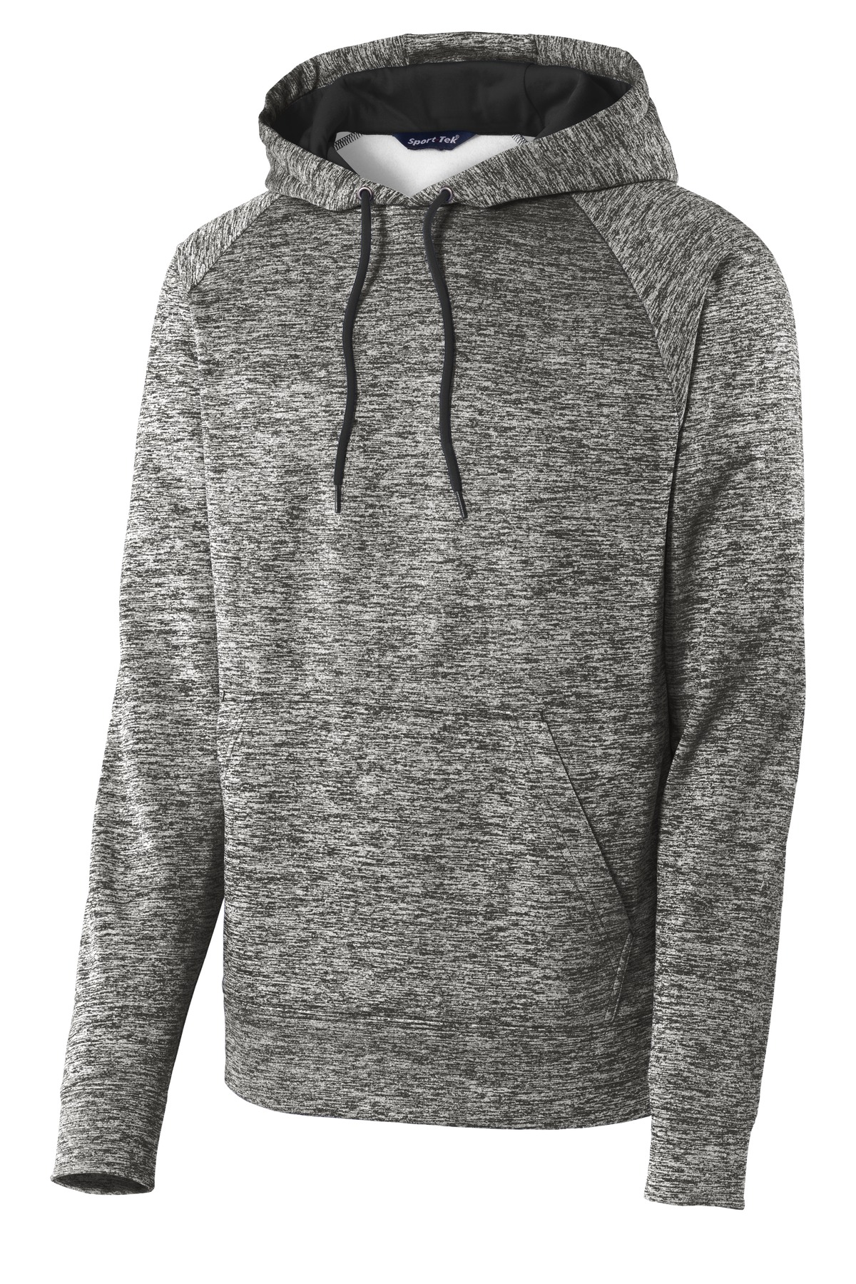 Sport-Tek Sport-Tek ®  PosiCharge ®  Electric Heather Fleece Hooded Pullover. ST225
