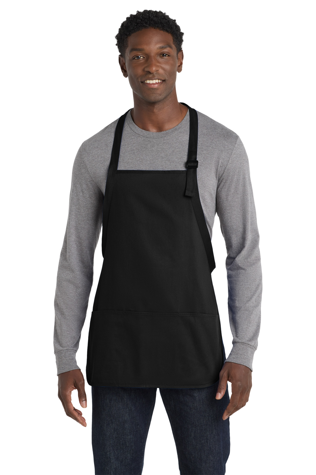 Port Authority ®  Medium-Length Apron with Pouch Pockets.  A510
