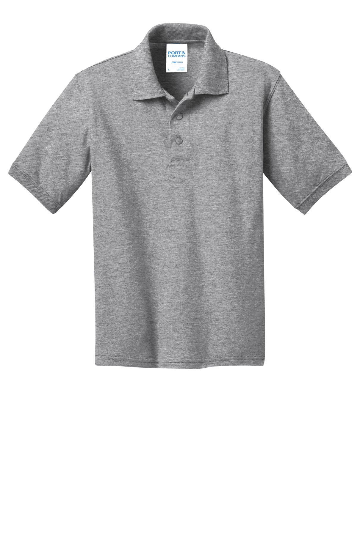 Port & Co Port & Co ®  Youth Core Blend Jersey Knit Polo. KP55Y