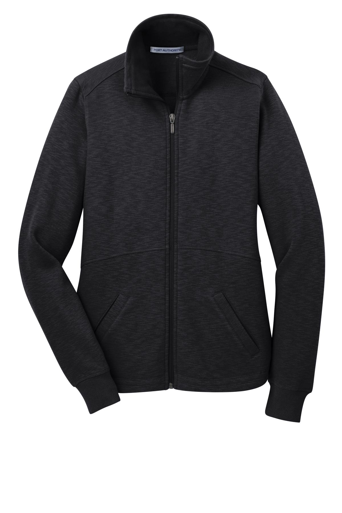 Port Authority Port Authority ®  Women's Slub Fleece Full-Zip Jacket. L293