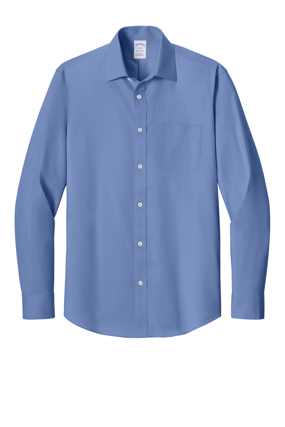 Brooks Brothers Brooks Brothers ®  Wrinkle-Free Stretch Pinpoint Spread Collar Shirt BB18012