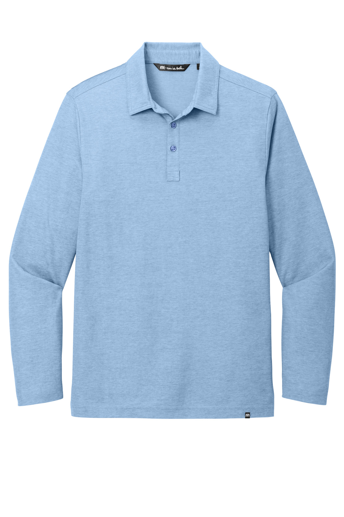 TravisMathew TravisMathew Oceanside Heather Long Sleeve Polo TM1MZ343