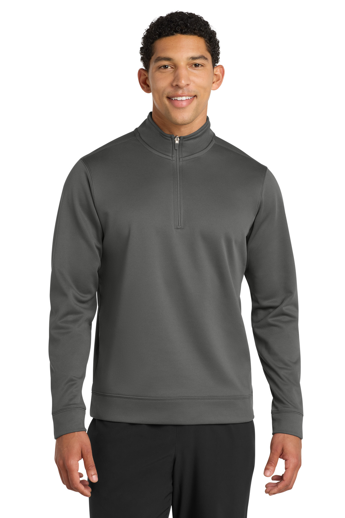 Port & Co ®  Performance Fleece 1/4-Zip Pullover Sweatshirt. PC590Q
