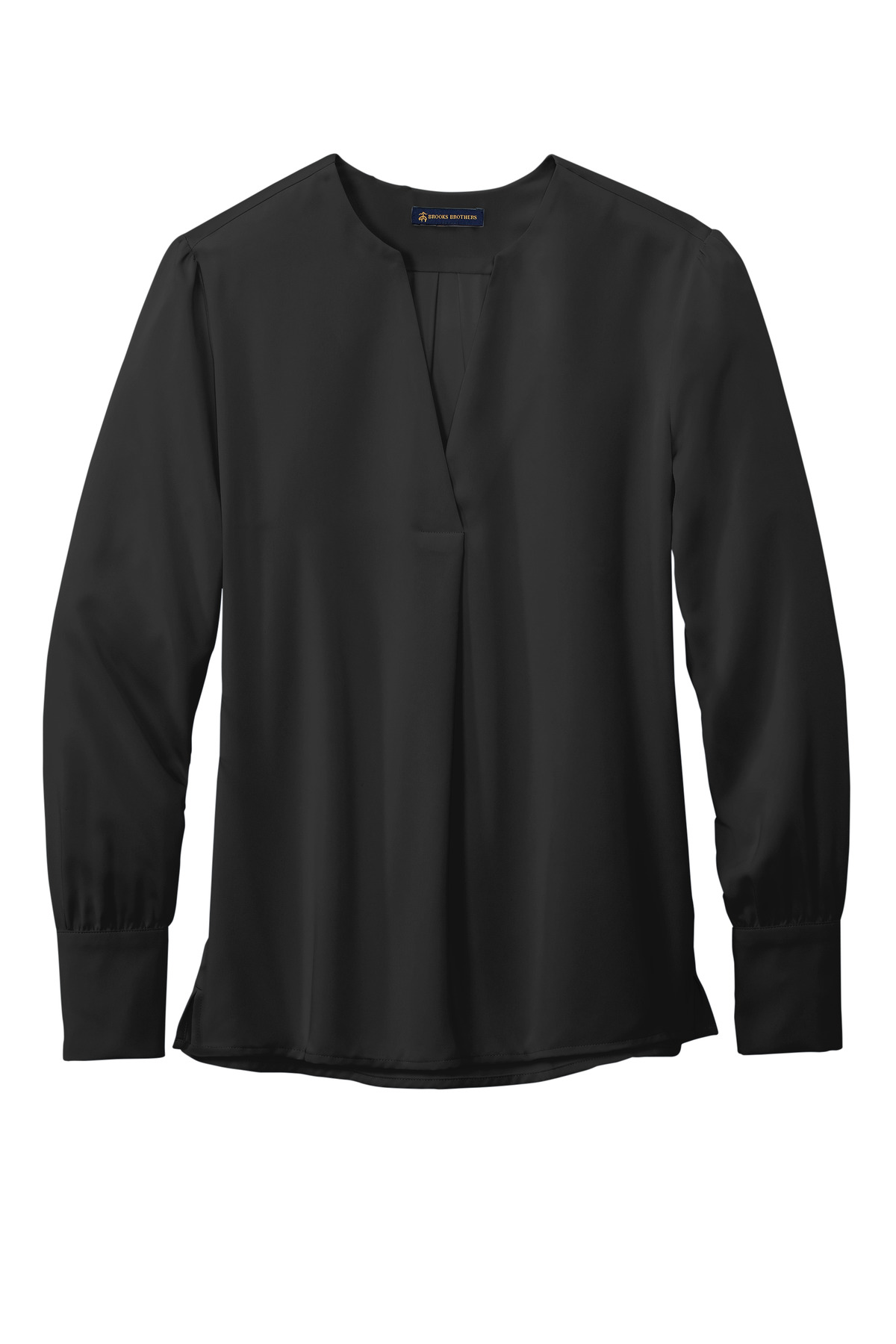 Brooks Brothers Brooks Brothers ®  Women's Open-Neck Satin Blouse BB18009