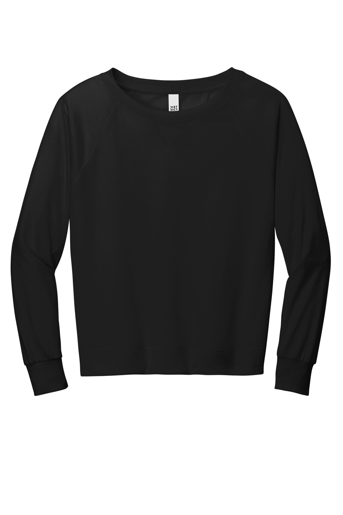 District District ®  Women's Featherweight French Terry ™  Long Sleeve Crewneck DT672