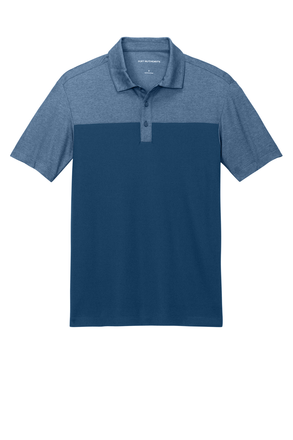 Port Authority Port Authority ®  Fine Pique Blend Blocked Polo K831
