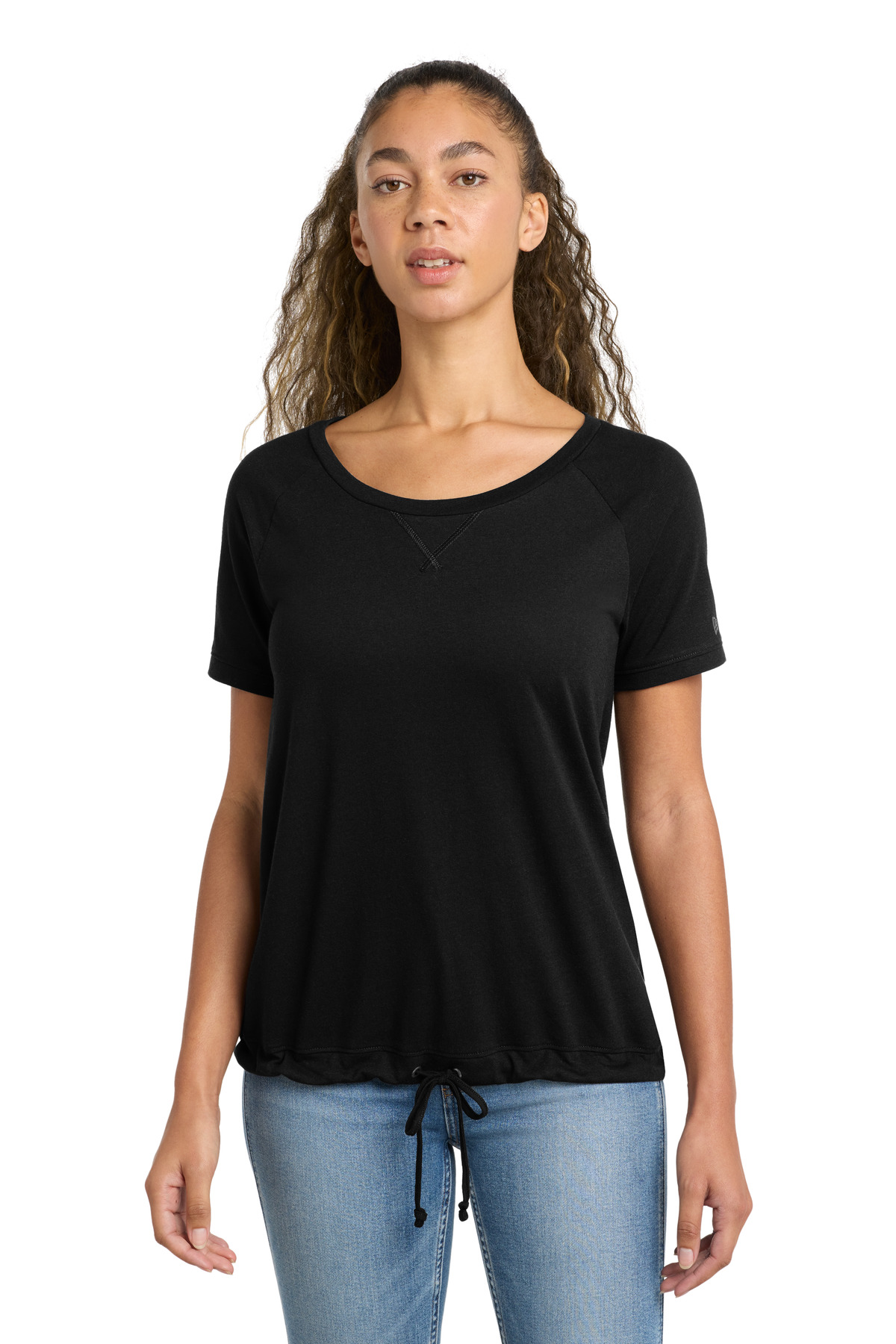 New Era  ®  Women's Tri-Blend Performance Cinch Tee. LNEA133