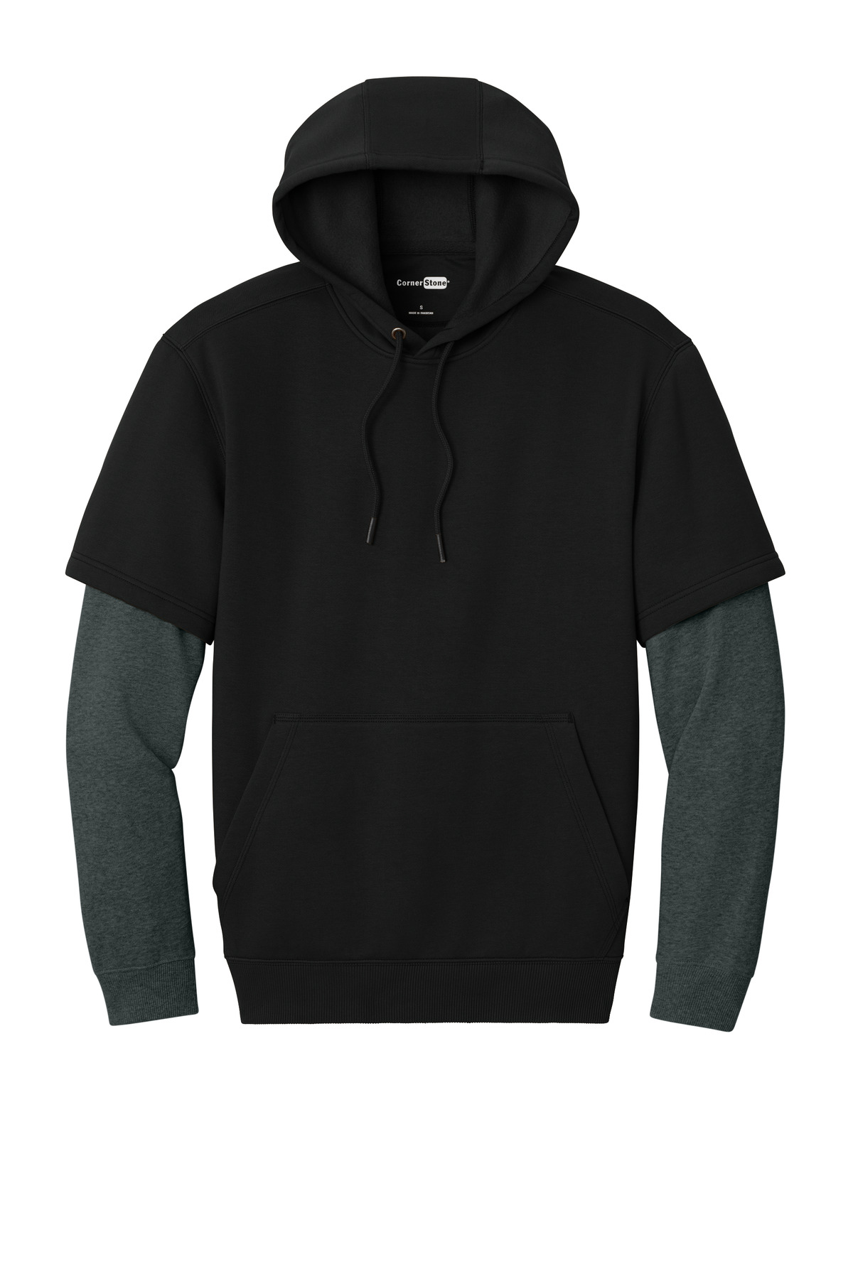 CornerStone CornerStone ®  Tough Fleece Layered Hoodie CSF632