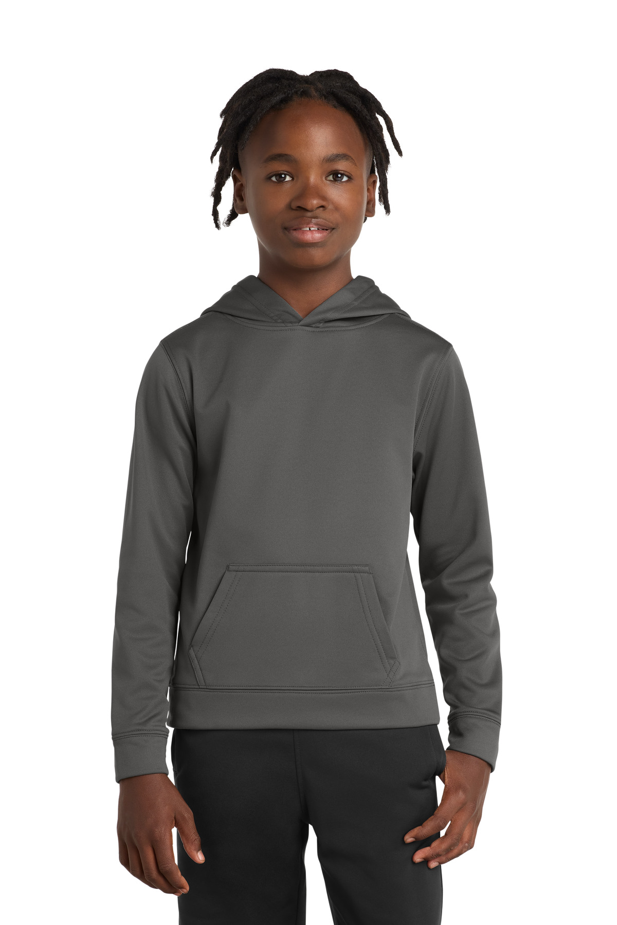 Port & Co ®  Youth Performance Fleece Pullover Hooded Sweatshirt. PC590YH