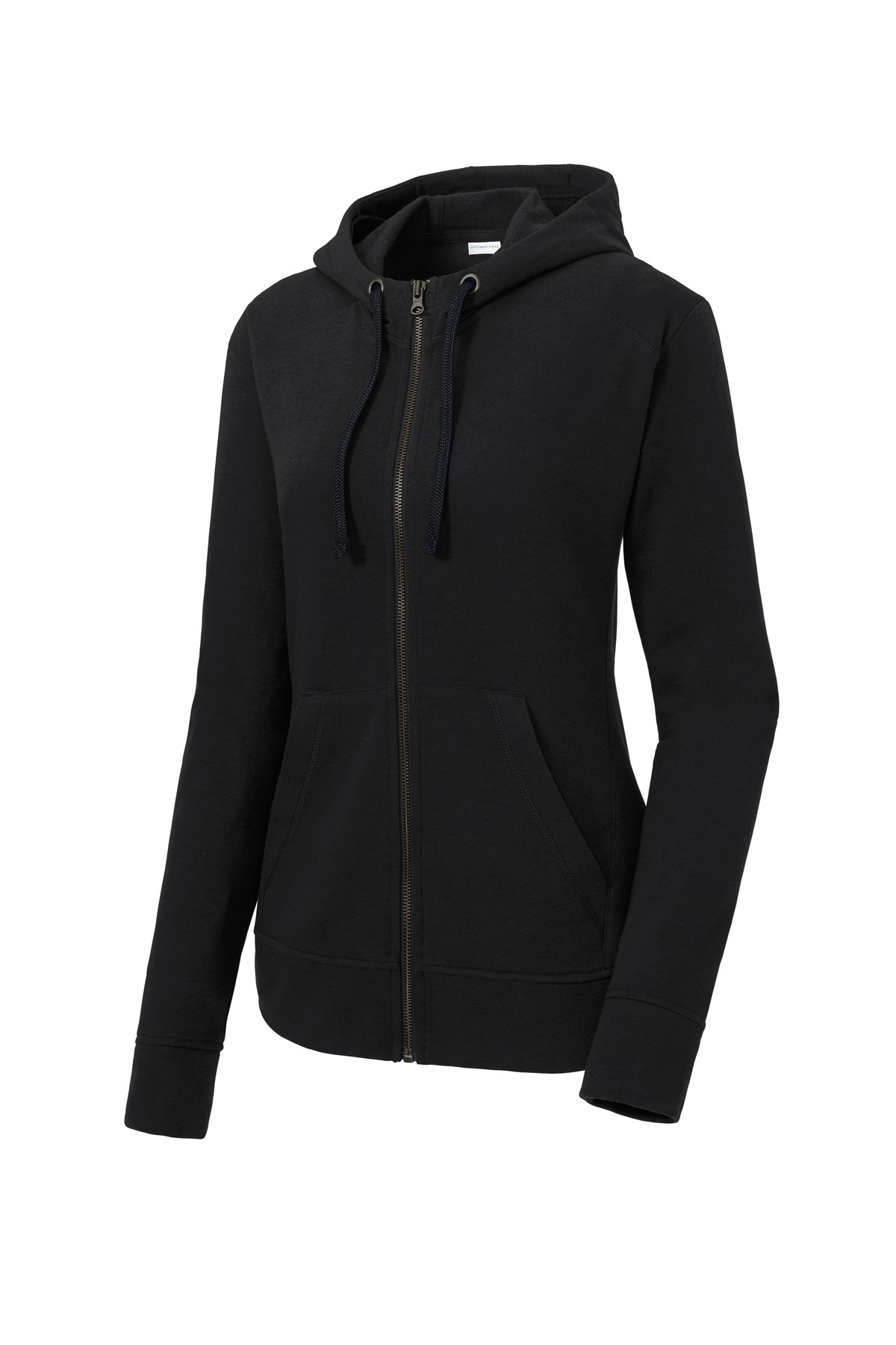 Sport-Tek Sport-Tek  ®  Women's PosiCharge  ®  Tri-Blend Wicking Fleece Full-Zip Hooded Jacket LST293
