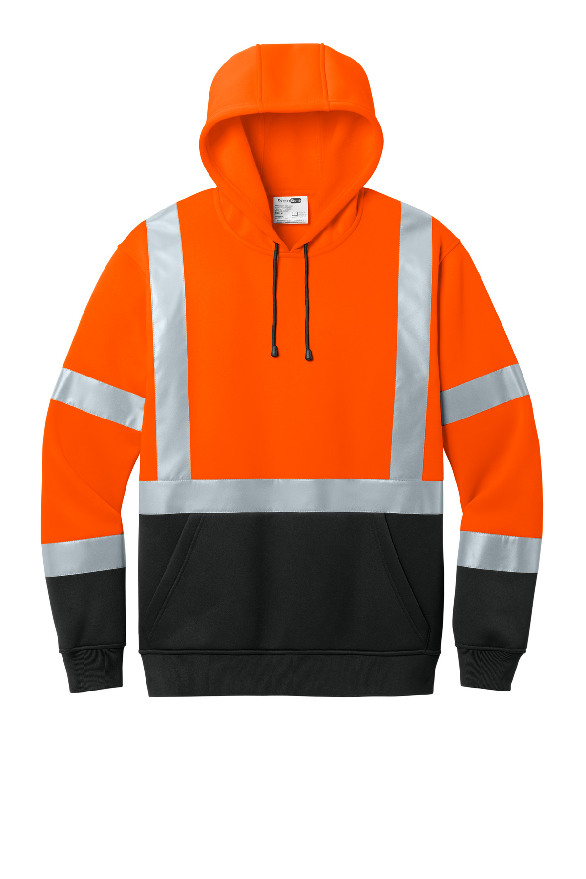 CornerStone CornerStone ®  ANSI 107 Class 3 Heavy-Duty Fleece Pullover Hoodie CSF301