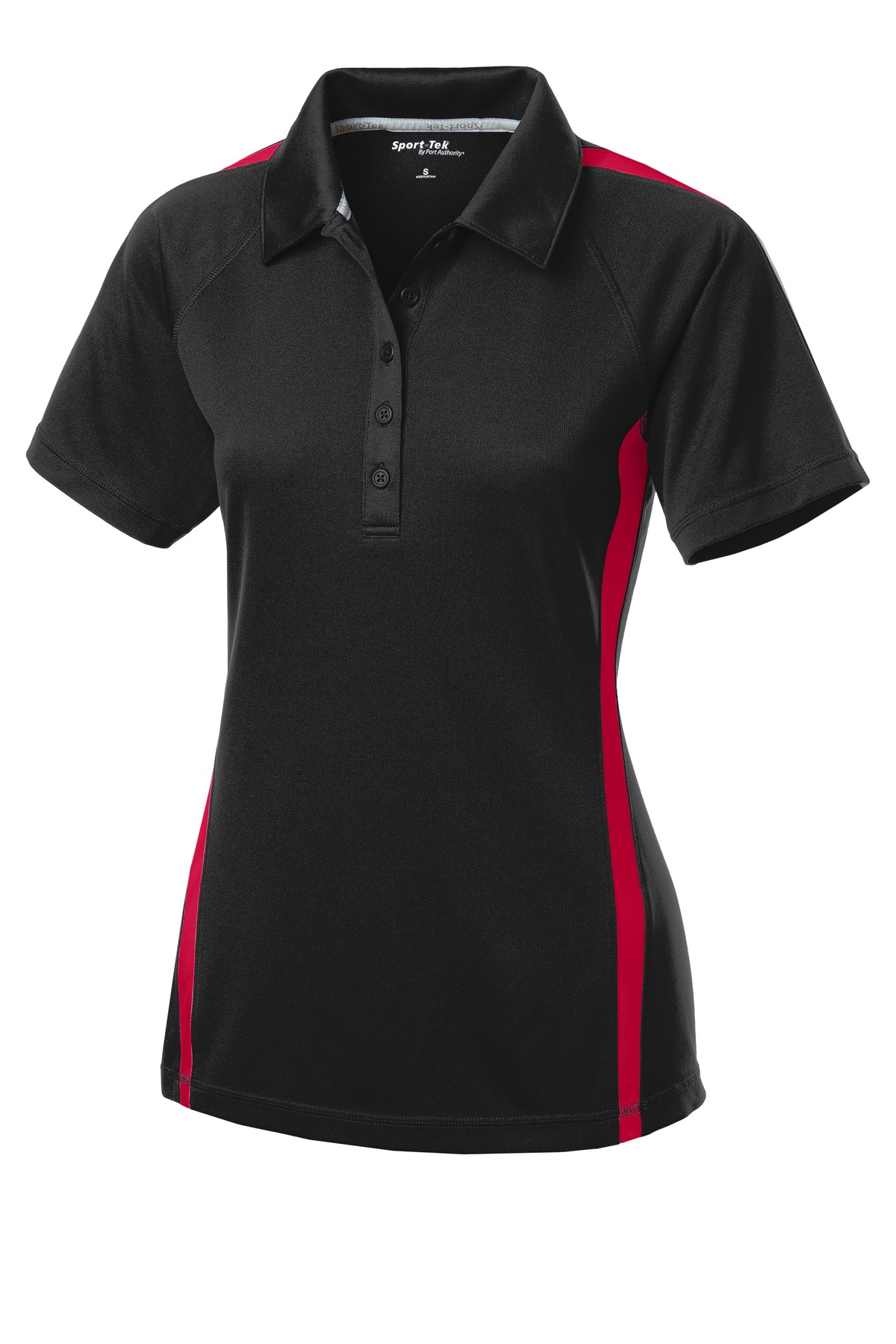 Sport-Tek Sport-Tek ®  Women's PosiCharge ®  Micro-Mesh Colorblock Polo. LST685