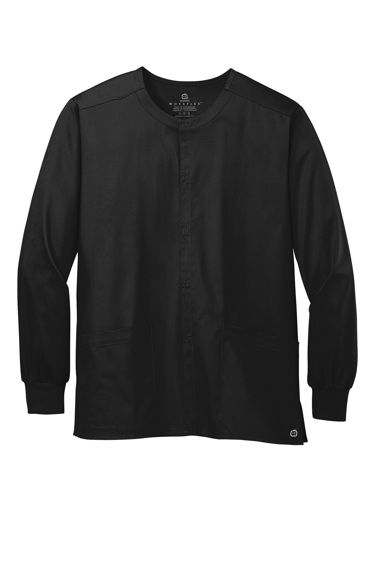 Wink Wink ®  Unisex WorkFlex Snap-Front Scrub Jacket WW3080