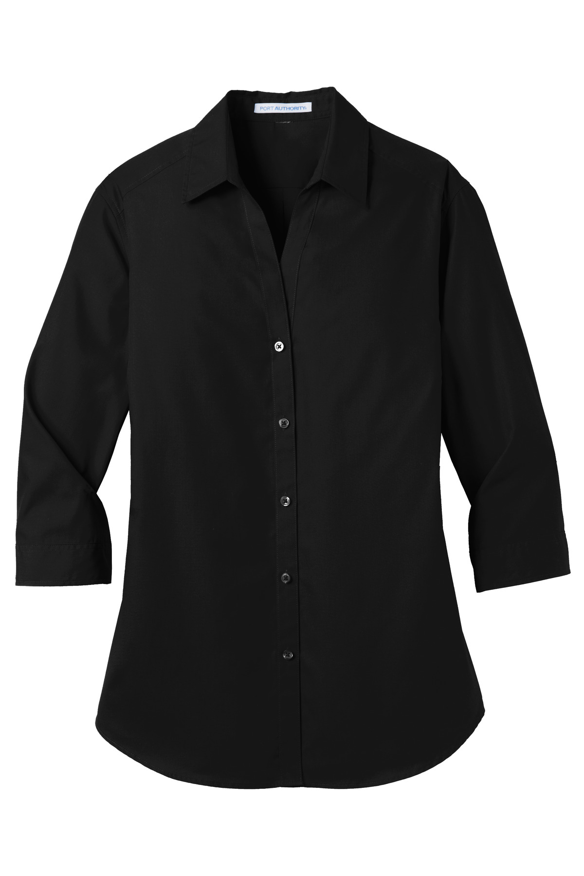 Port Authority Port Authority ®  Women's 3/4-Sleeve Carefree Poplin Shirt. LW102