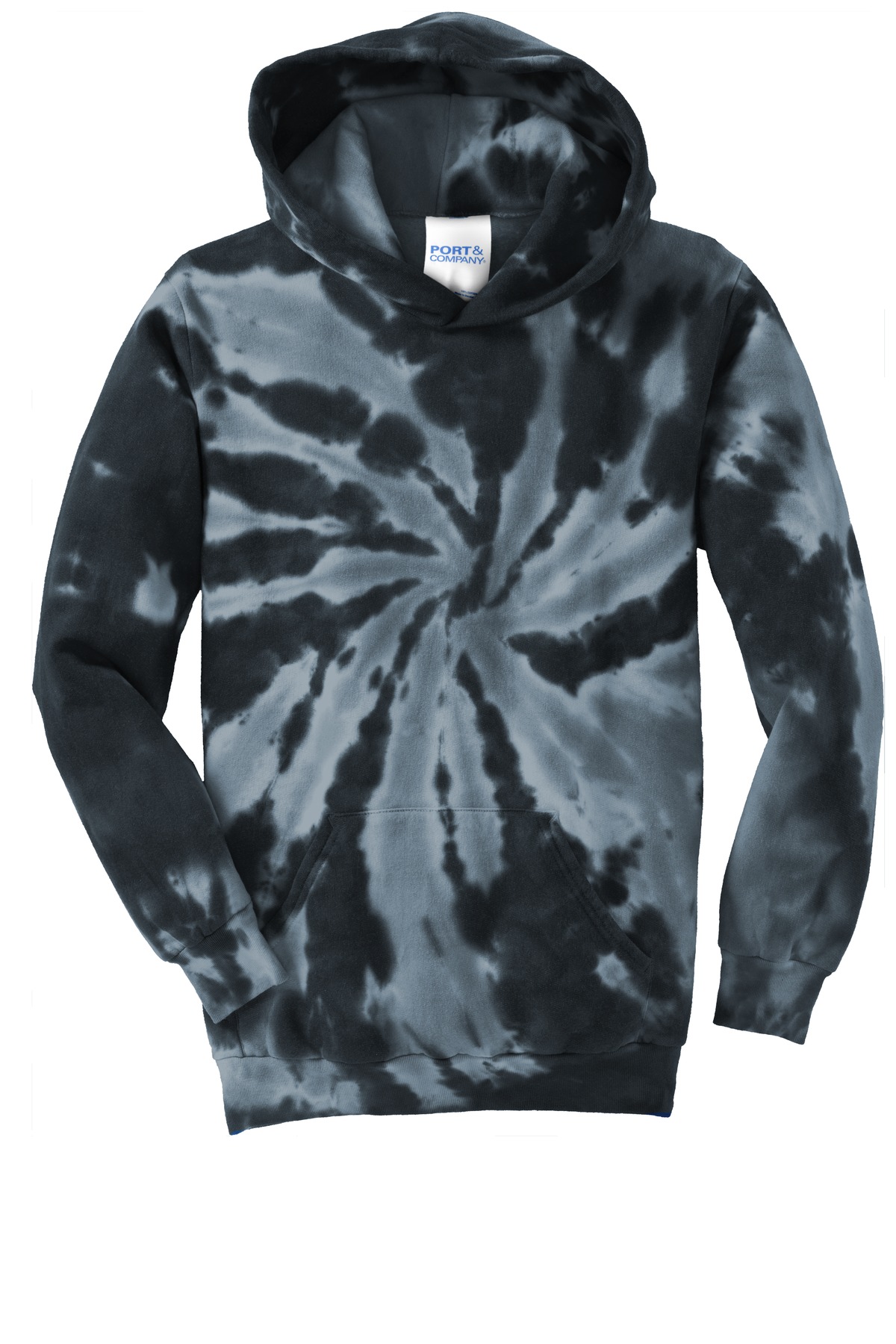 Port & Co Port & Co ®  Youth Tie-Dye Pullover Hooded Sweatshirt. PC146Y